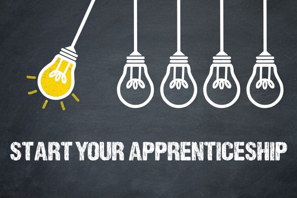 Start Your Apprenticeship text graphic